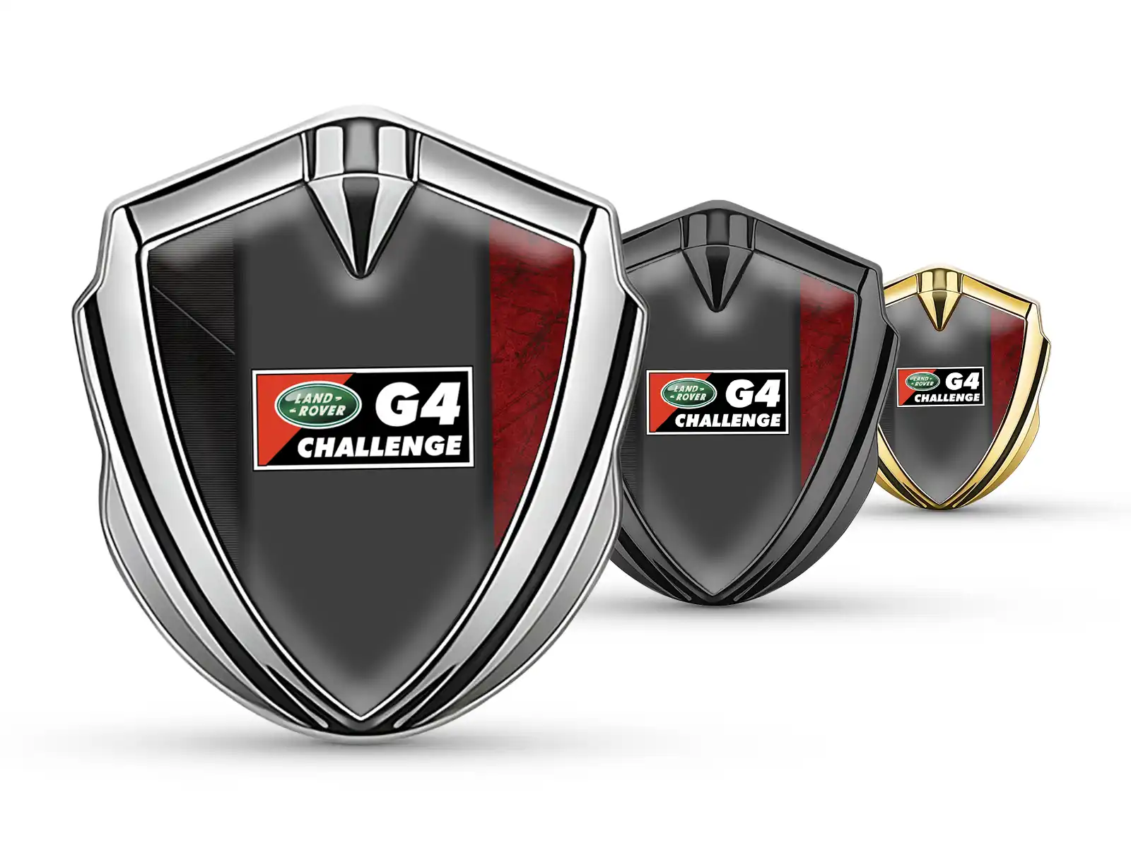 Land Rover Badge Autoadesivo Personalizzabile Disegno Forza